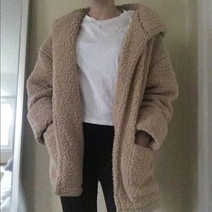 Forever21 teddy coat